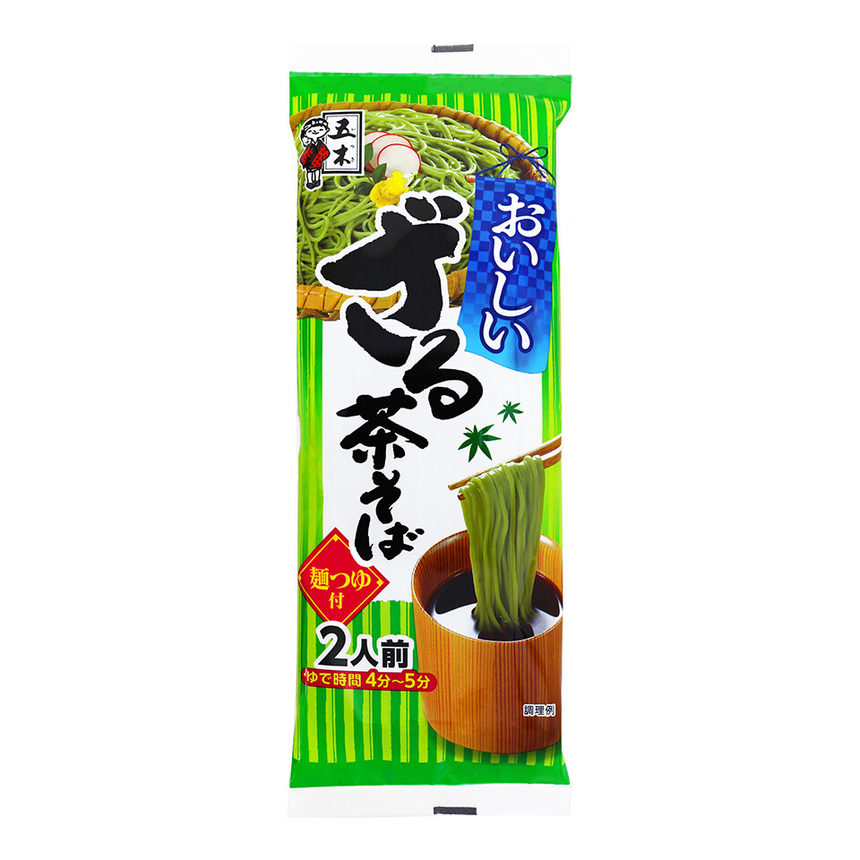 Image 190g Itsuki Cold Soba, Green Tea w/ Dip Dry